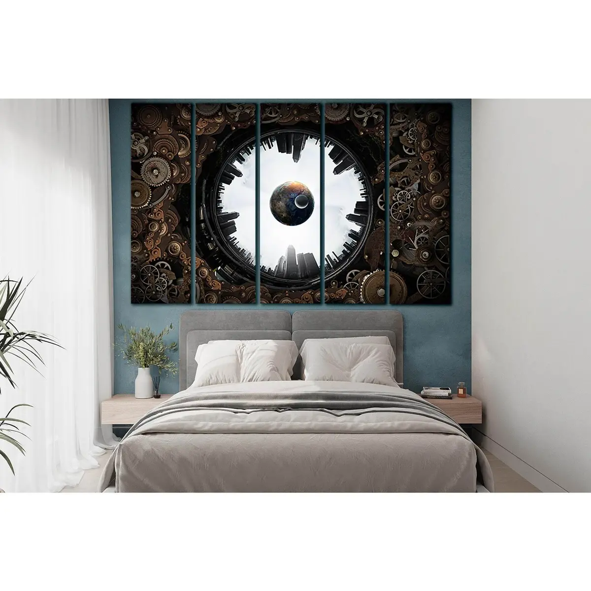 Metal Gear Mechanism No. SL1451 — Ready-to-Hang Canvas Wall Art - Image 3