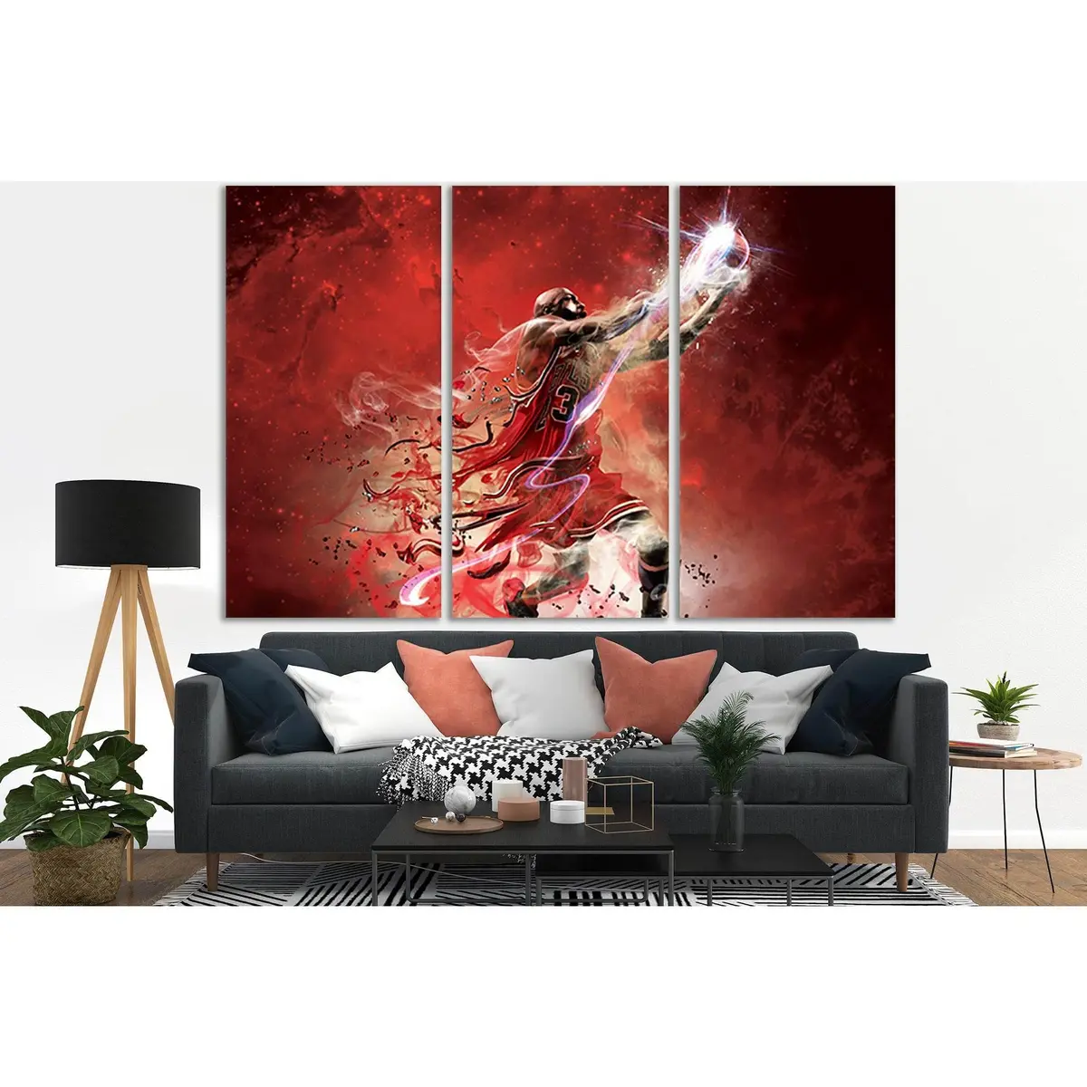 Michael Jordan Art Photos №Sl947 Ready To Hang Canvas Print 5