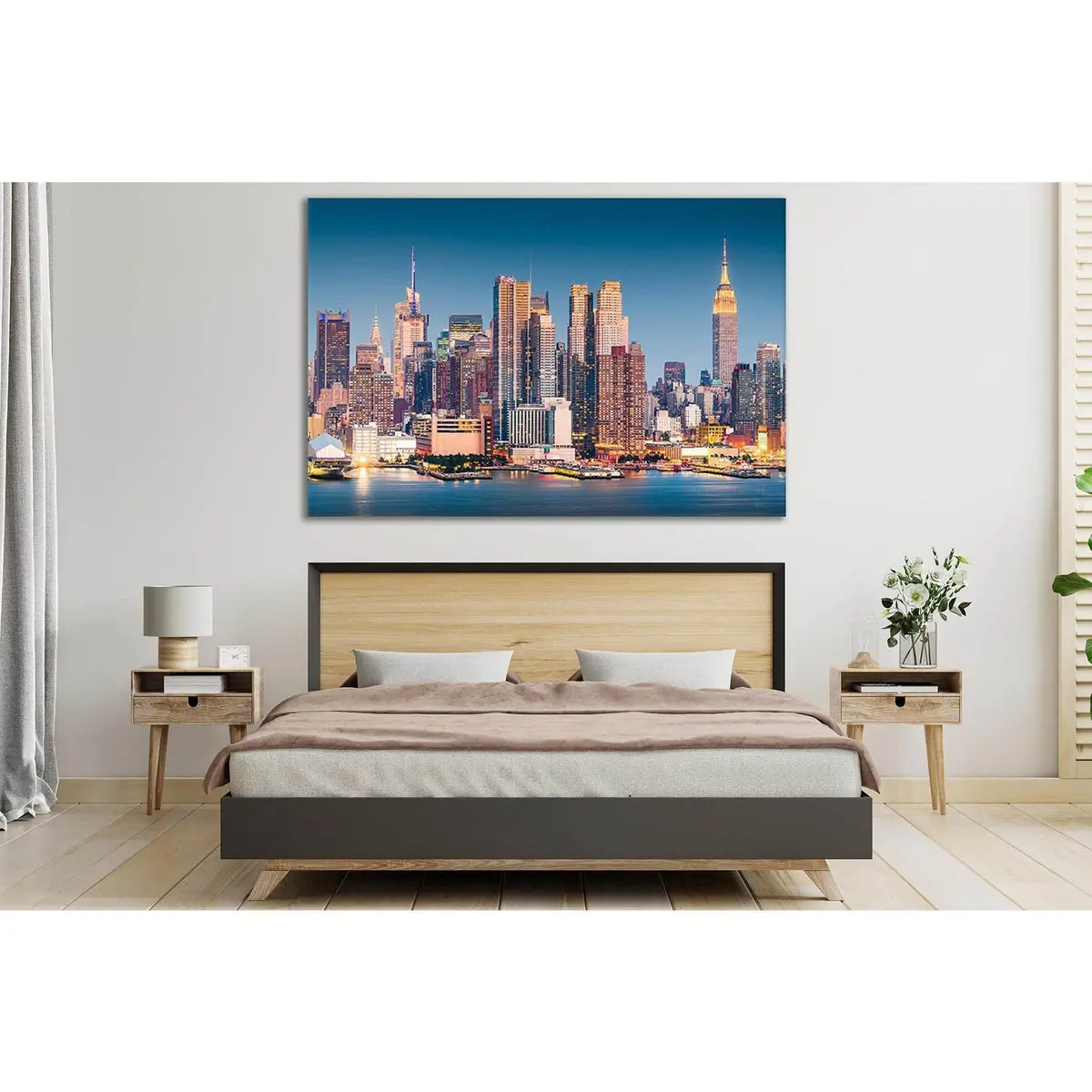 Midtown Manhattan Skyline №Sl380 Ready To Hang Canvas Print 1