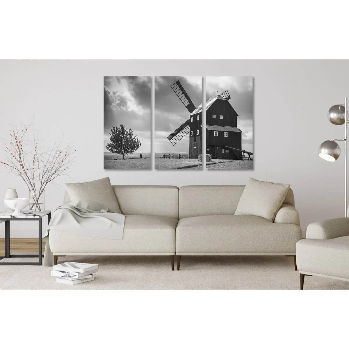 Mill In The Mountains №D2814 Ready To Hang Canvas Print 5