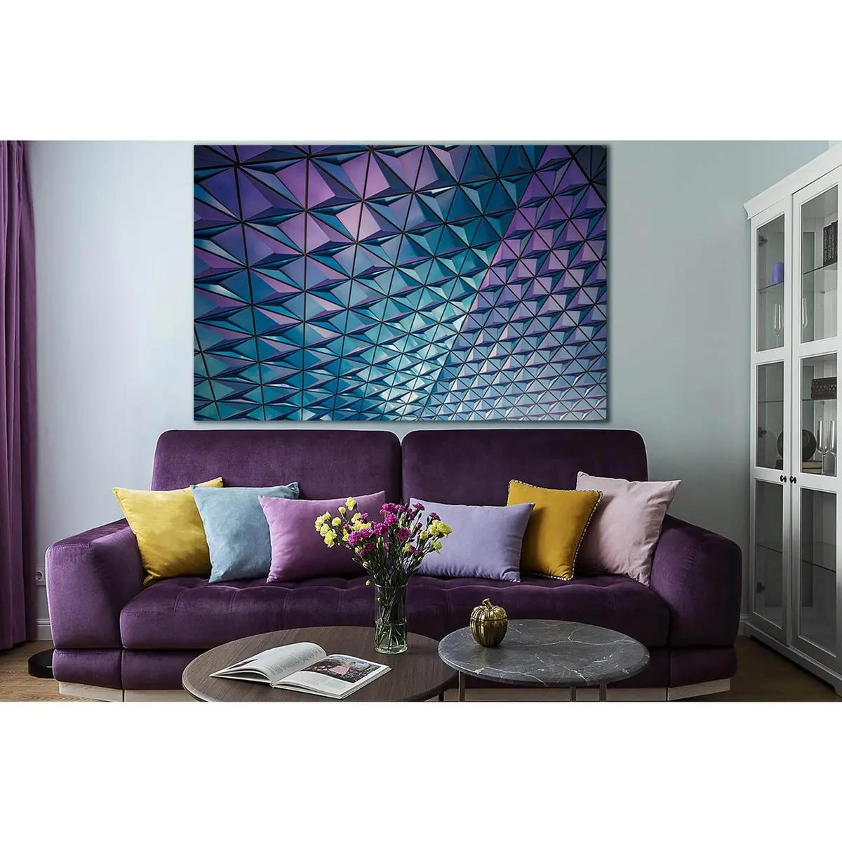 Mirror Glass Office Building №Sl1416 Ready To Hang Canvas Print 1