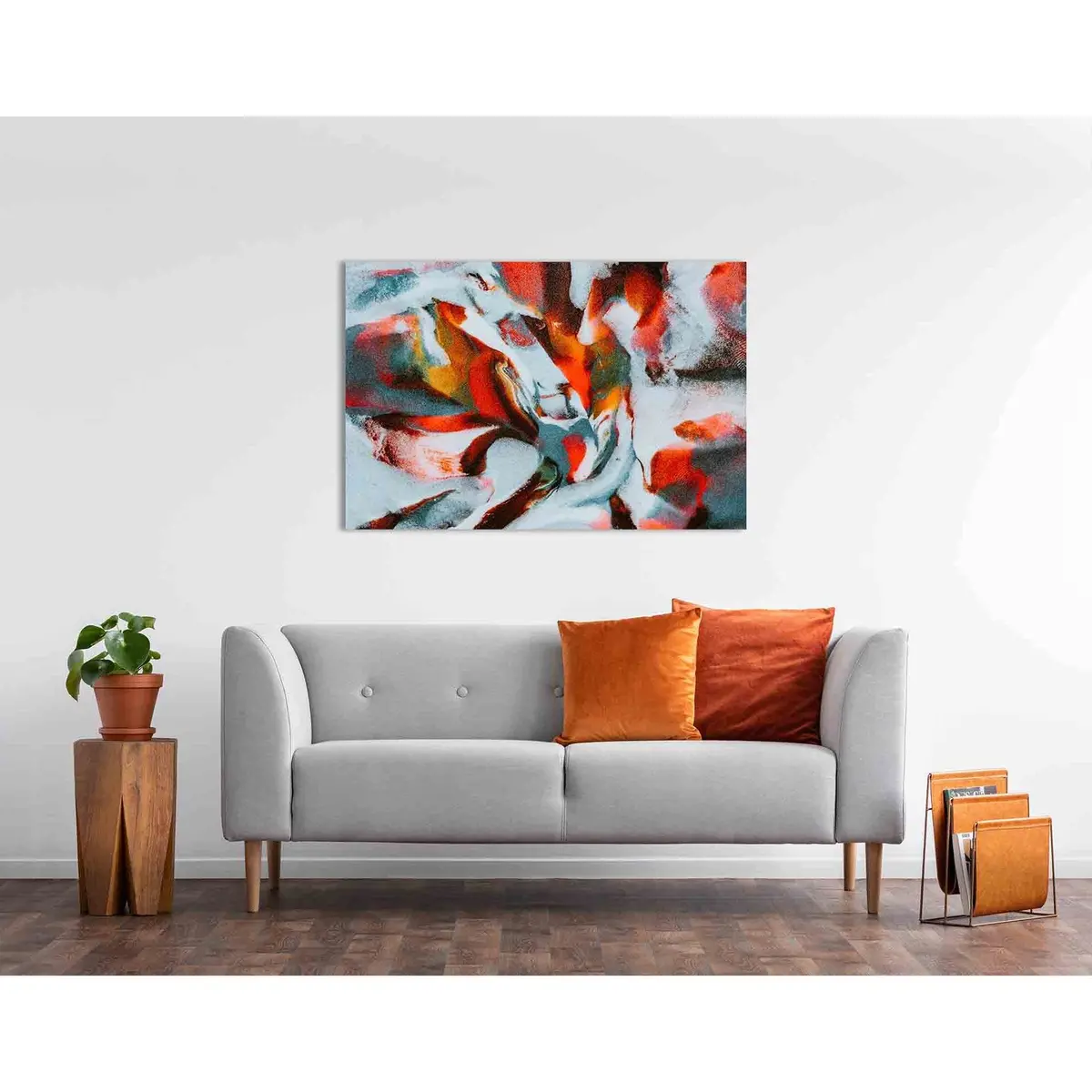Modern Unsplash №D2477 Ready To Hang Canvas Print 3