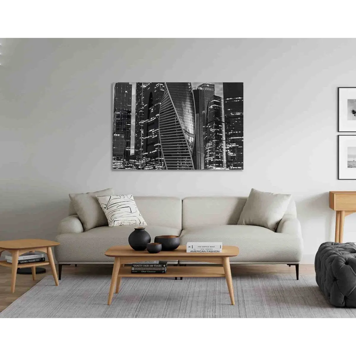 Moscow City №D2835 Ready To Hang Canvas Print 2