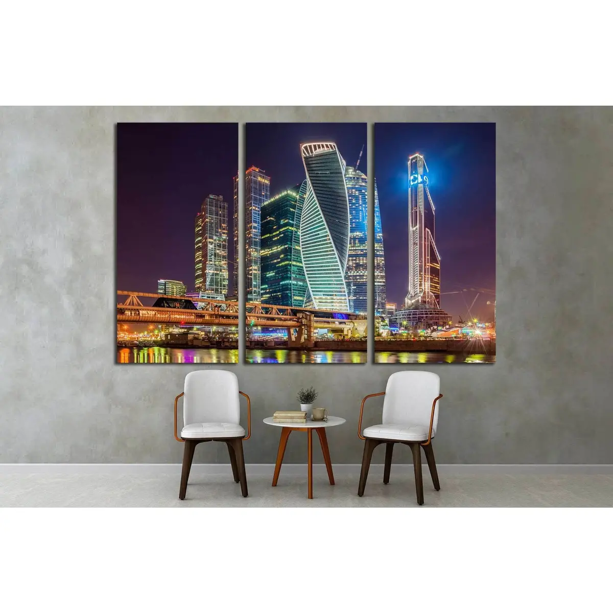 Moscow, Russia №1551 Ready To Hang Canvas Print 5