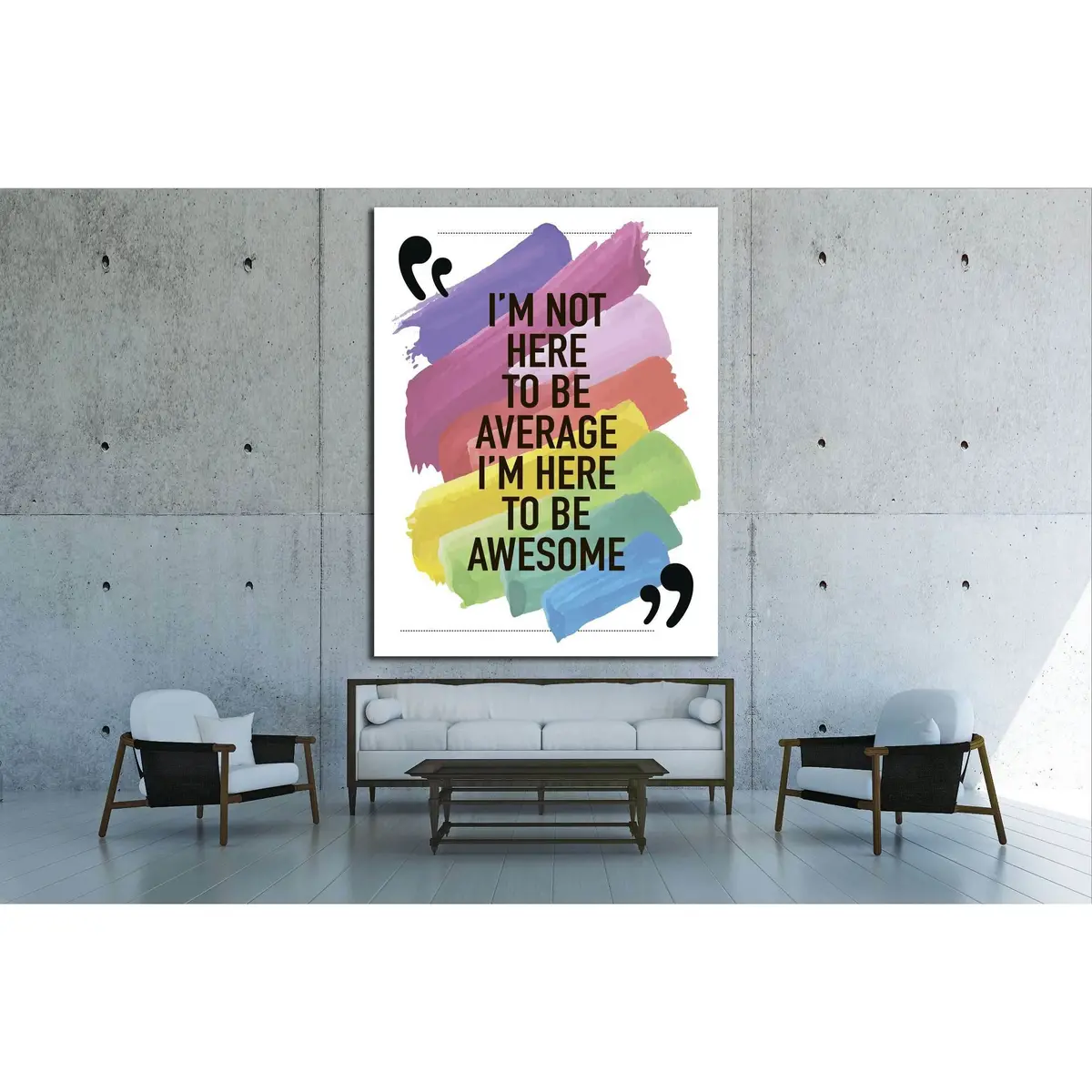 Motivational Quote №4601 Ready To Hang Canvas Print 2