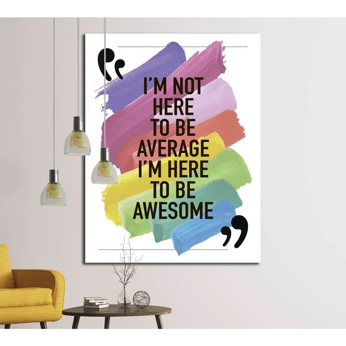 Motivational Quote №4601 Ready To Hang Canvas Print 1