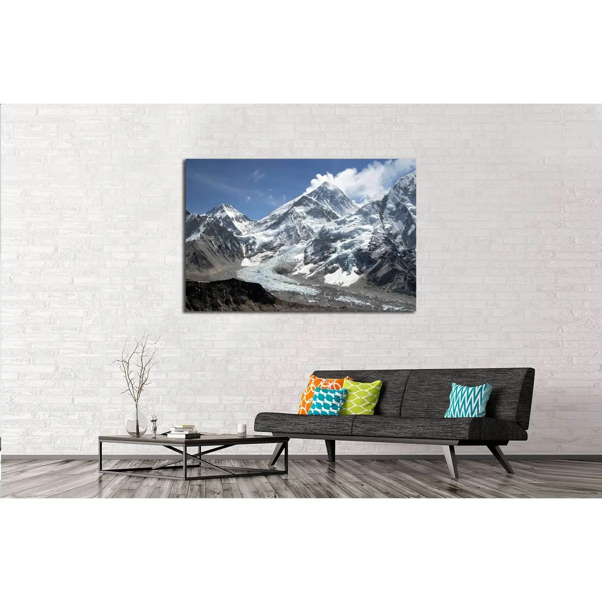 Mount Everest №2664 Ready To Hang Canvas Print 3