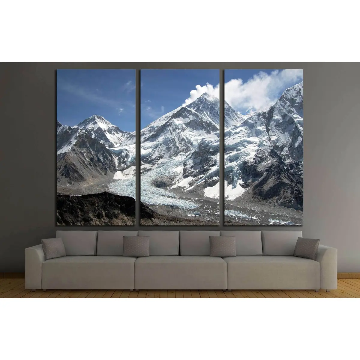 Mount Everest №2664 Ready To Hang Canvas Print 5