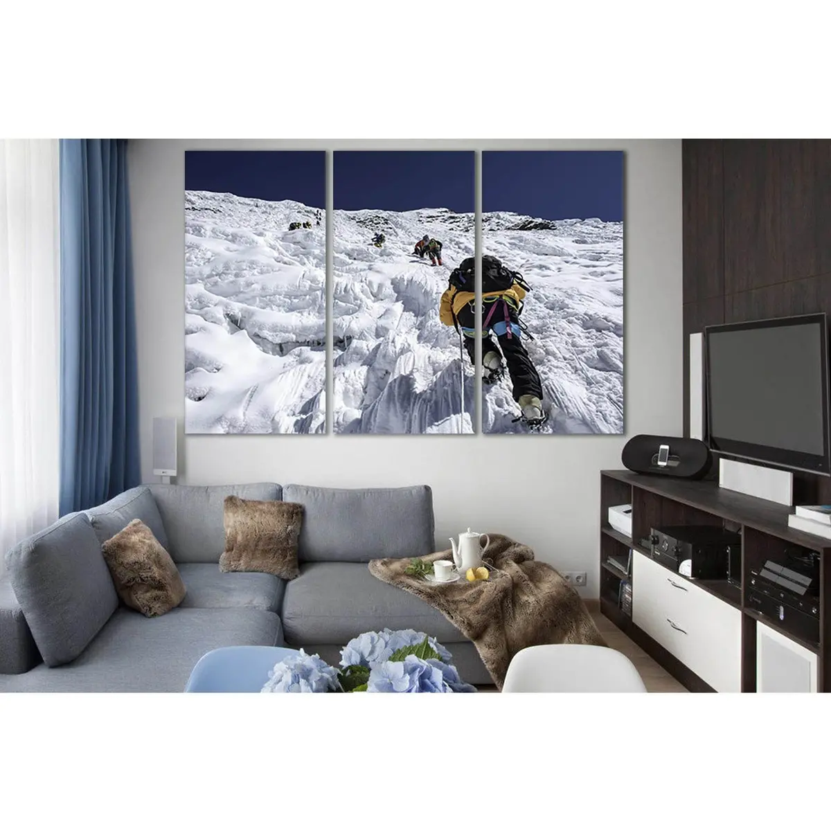 Mountaineering Himalaja Mountains №Sl895 Ready To Hang Canvas Print 5