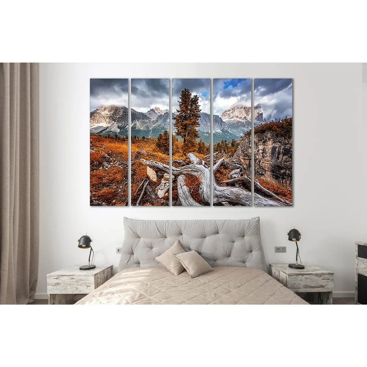 Premium Dolomites Mountains Canvas Art №SL09 – Ready-to-Hang Wall Decor - Image 3