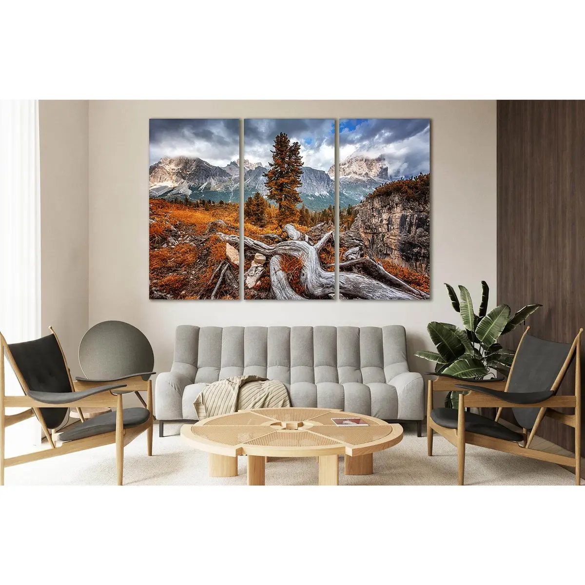 Mountains In Dolomites Alps №Sl09 Ready To Hang Canvas Print 5