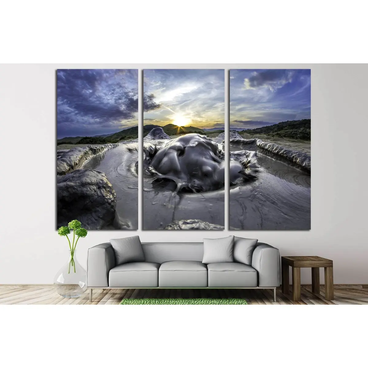 Mud Volcano №2915 Ready To Hang Canvas Print 5
