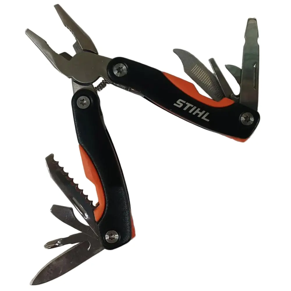 Stihl 12-In-1 Stainless Steel Folding Pocket Multitool 1