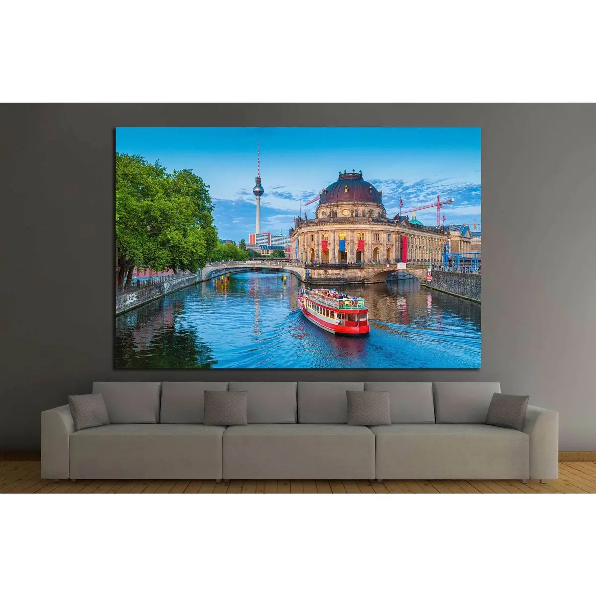 Museum Island, Berlin, Germany №847 Ready To Hang Canvas Print 3