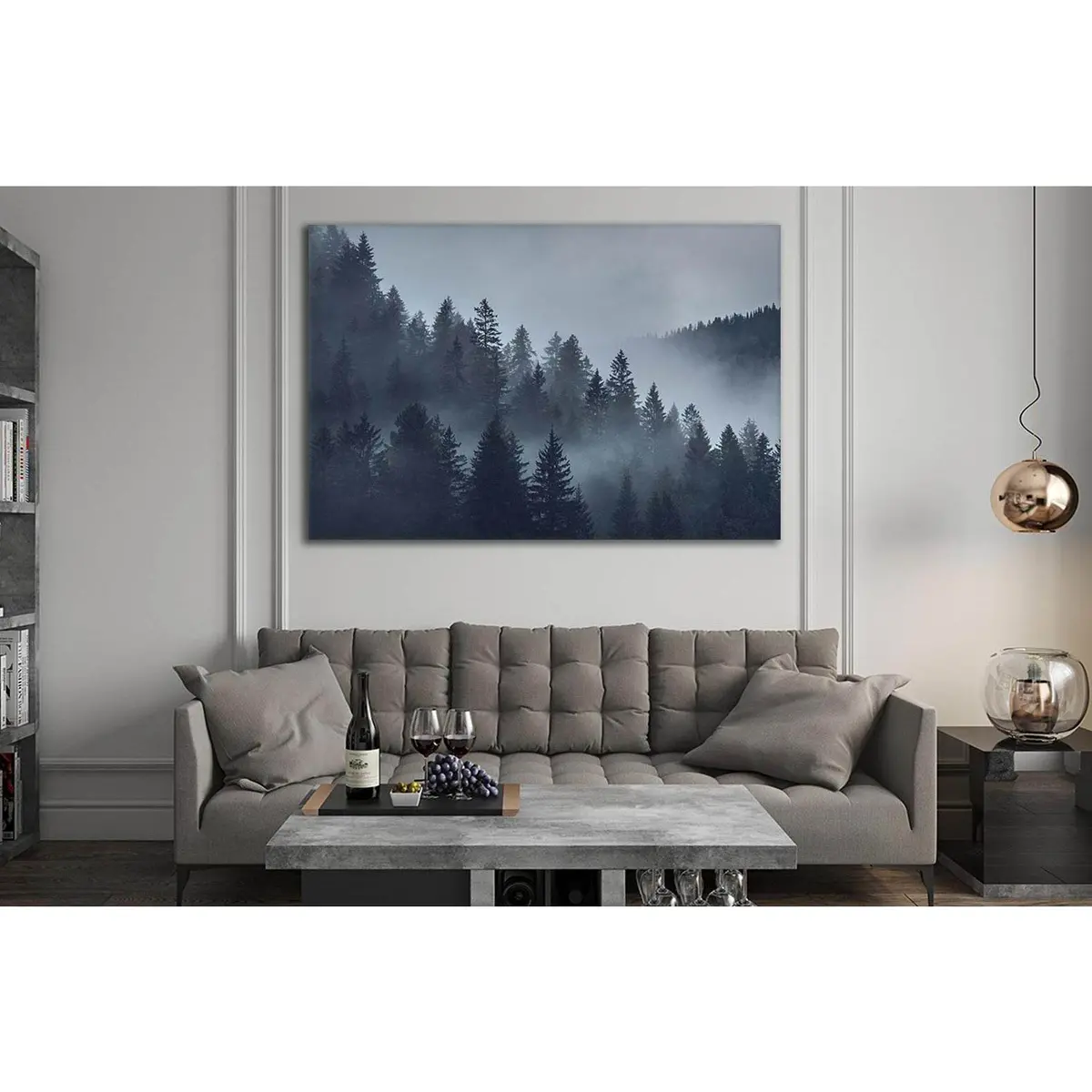 Mystical Forest №Sl30 Ready To Hang Canvas Print 1