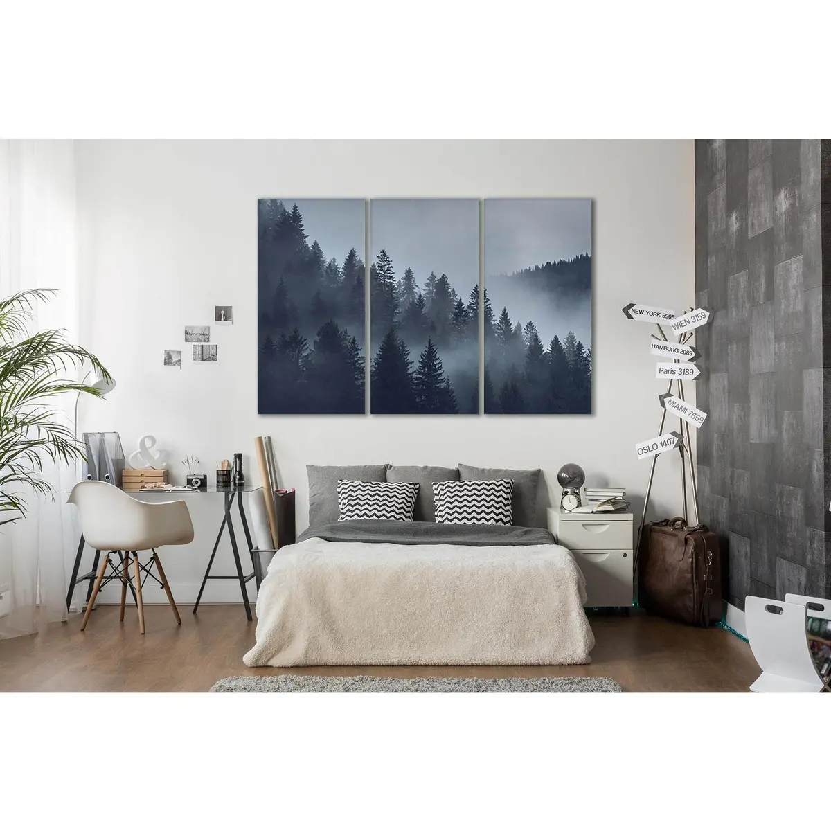 Mystical Forest №Sl30 Ready To Hang Canvas Print 5