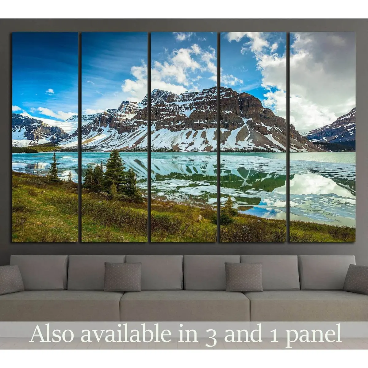 Alberta National Park Canvas Wall Art – Ready-to-Hang Print #19