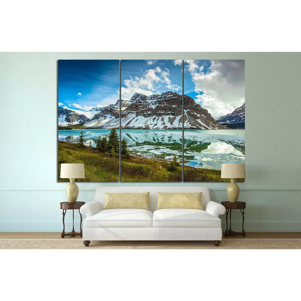 National Park Alberta, Canada №19 Ready To Hang Canvas Print 5