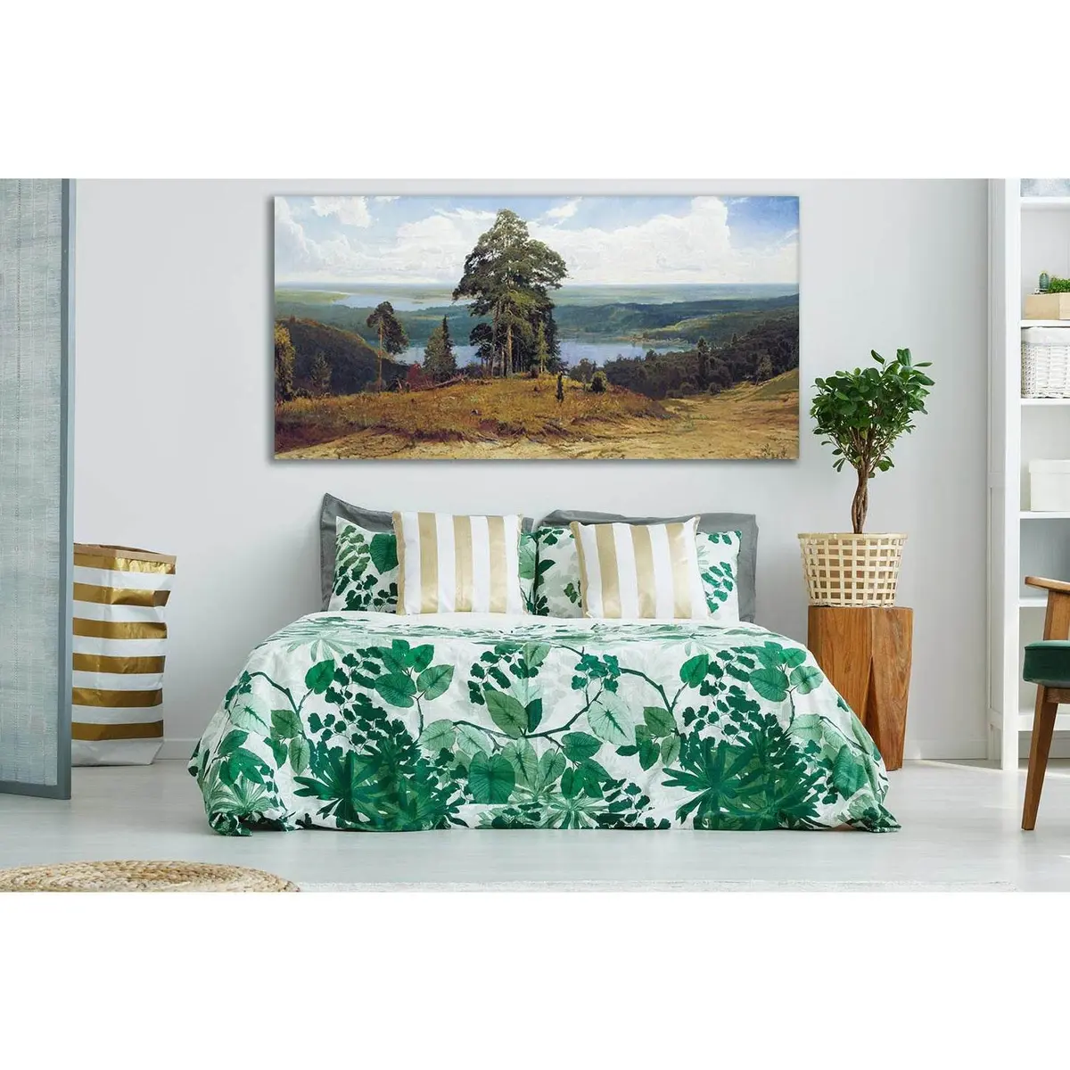 Nature Trees Oil Painting №Sl573 Ready To Hang Canvas Print 2