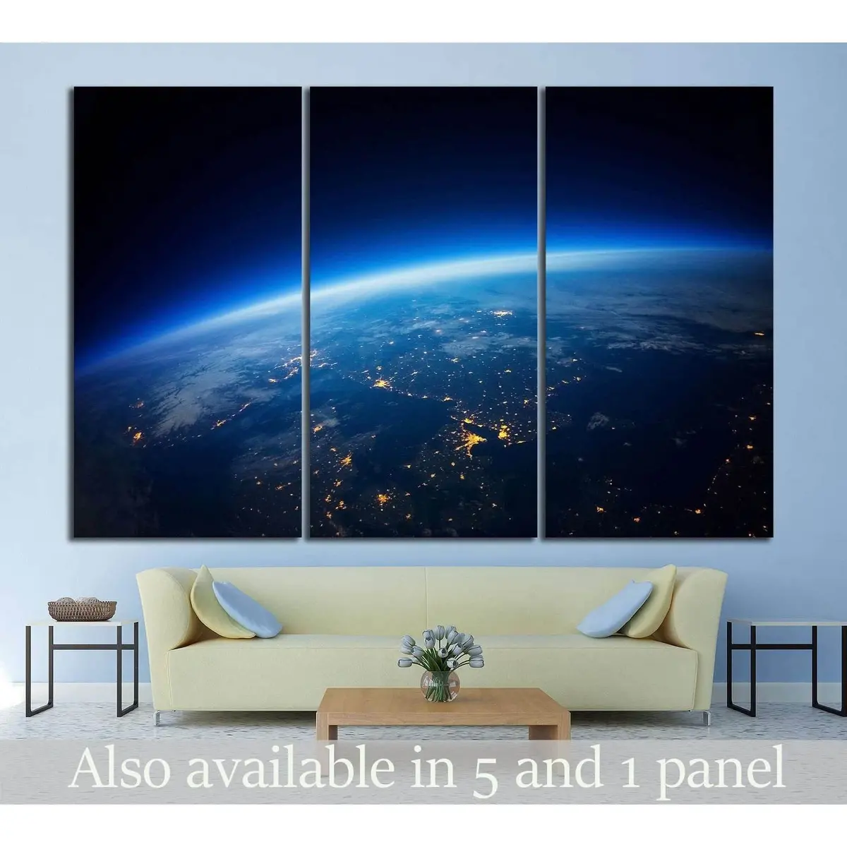 Near Space №861 Ready To Hang Canvas Print 1