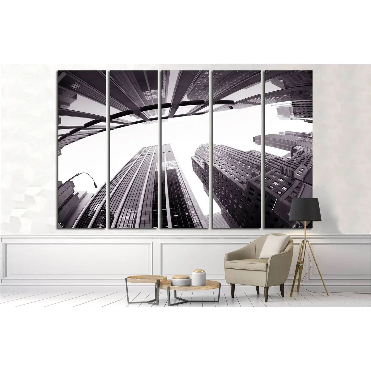 New York City #1507 Premium Ready-to-Hang Canvas Art - Image 3