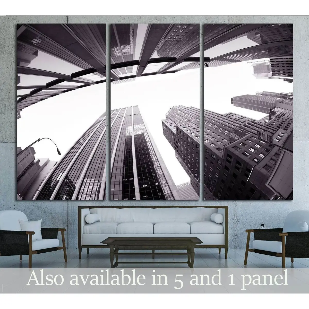 New York №1507 Ready To Hang Canvas Print 5
