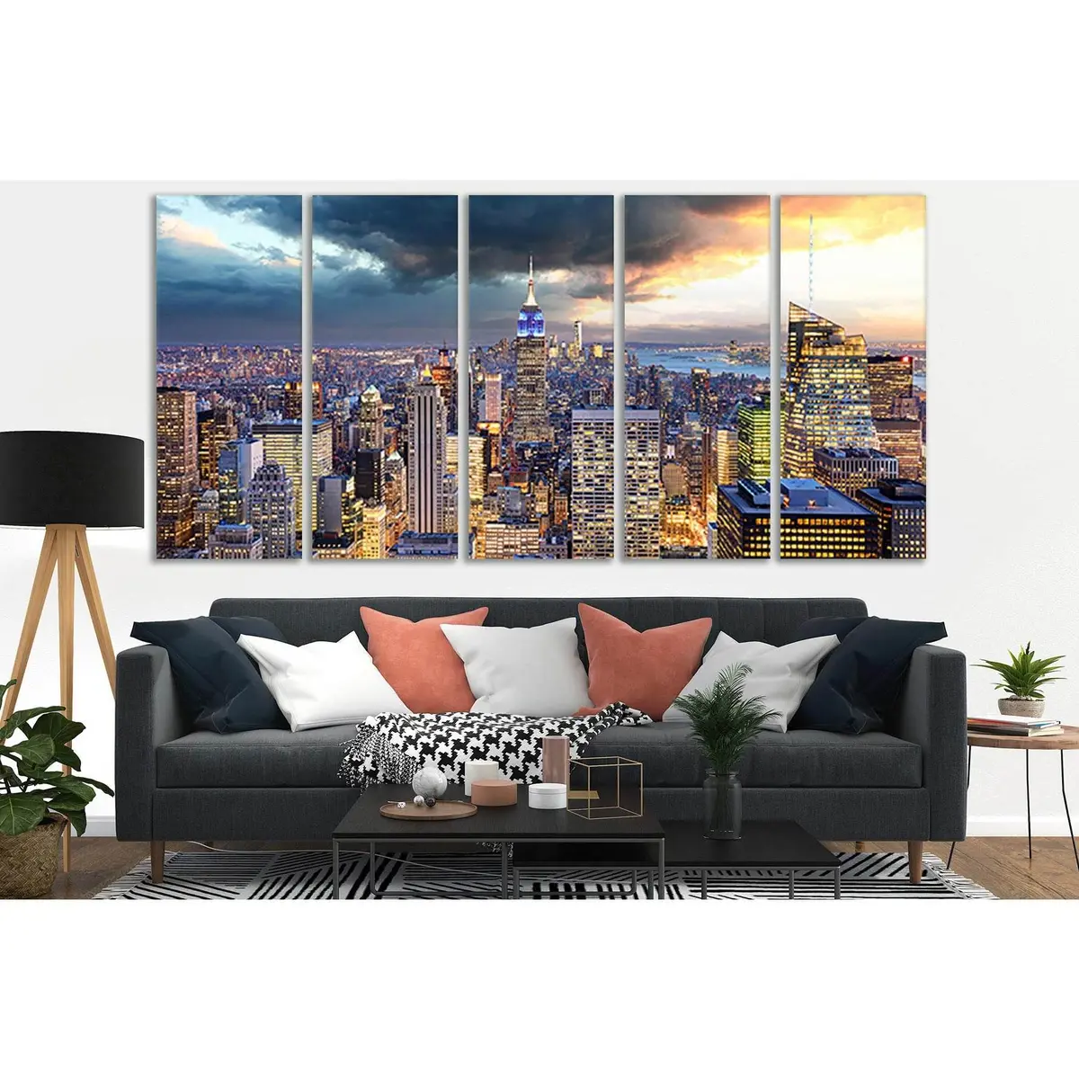 NYC Skyline Canvas Art №SL318 – Premium Ready-to-Hang Wall Decor - Image 3