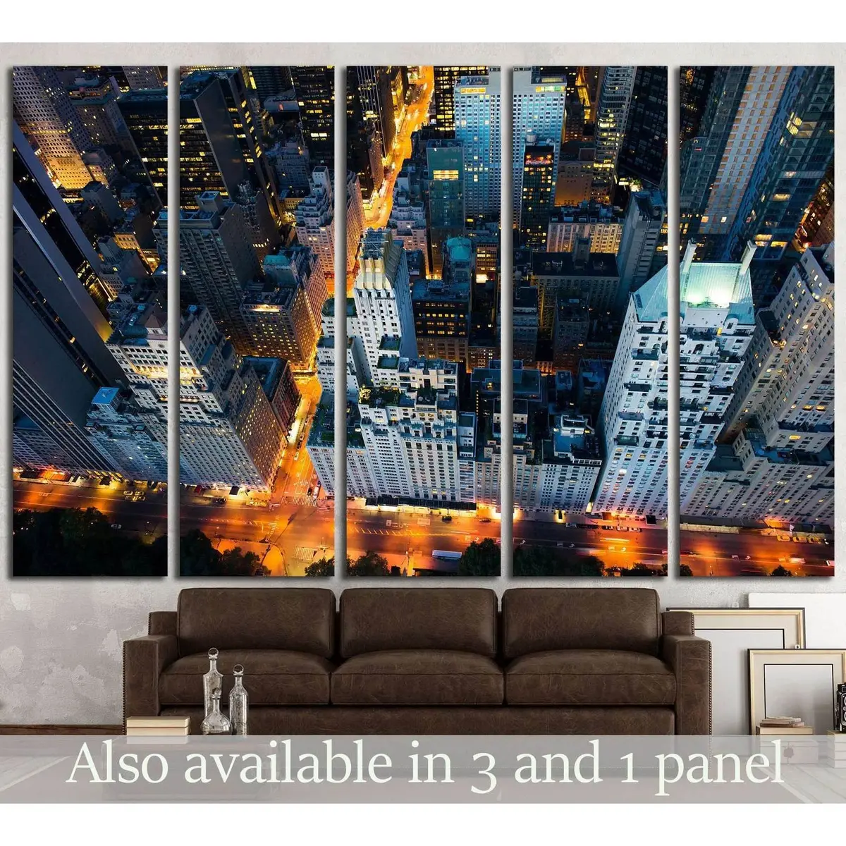 Sunrise Over Central Park, New York City — Premium Ready-to-Hang Canvas Wall Art #1687