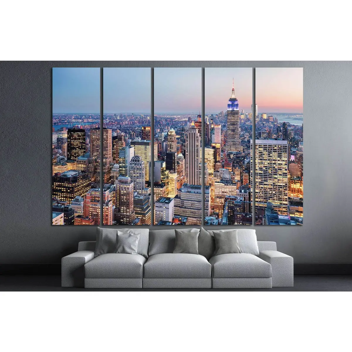 NYC Canvas Wall Art – Pre-Strung Ready-to-Hang Print #1121 - Image 3