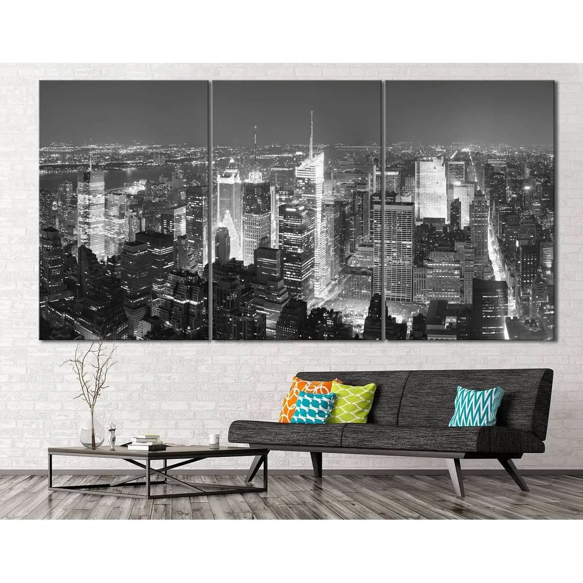 New York Cityscape №116 Ready To Hang Canvas Print 5