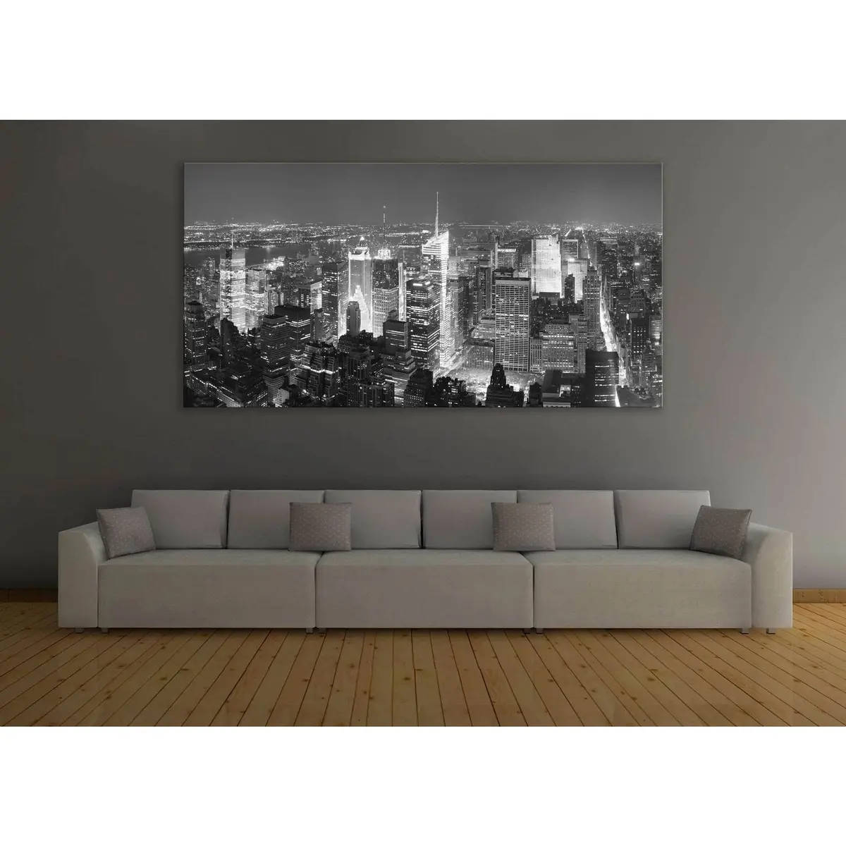 New York Cityscape №116 Ready To Hang Canvas Print 3