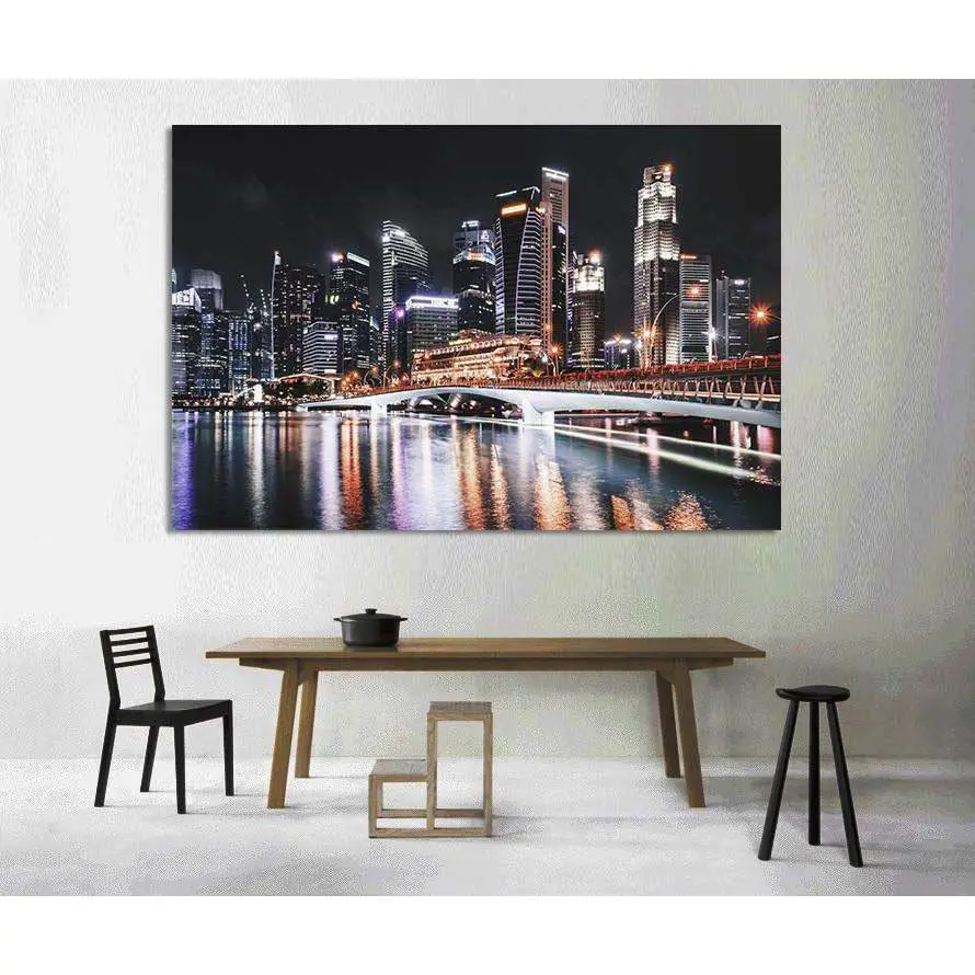 New York Cityscape №890 Ready To Hang Canvas Print 2