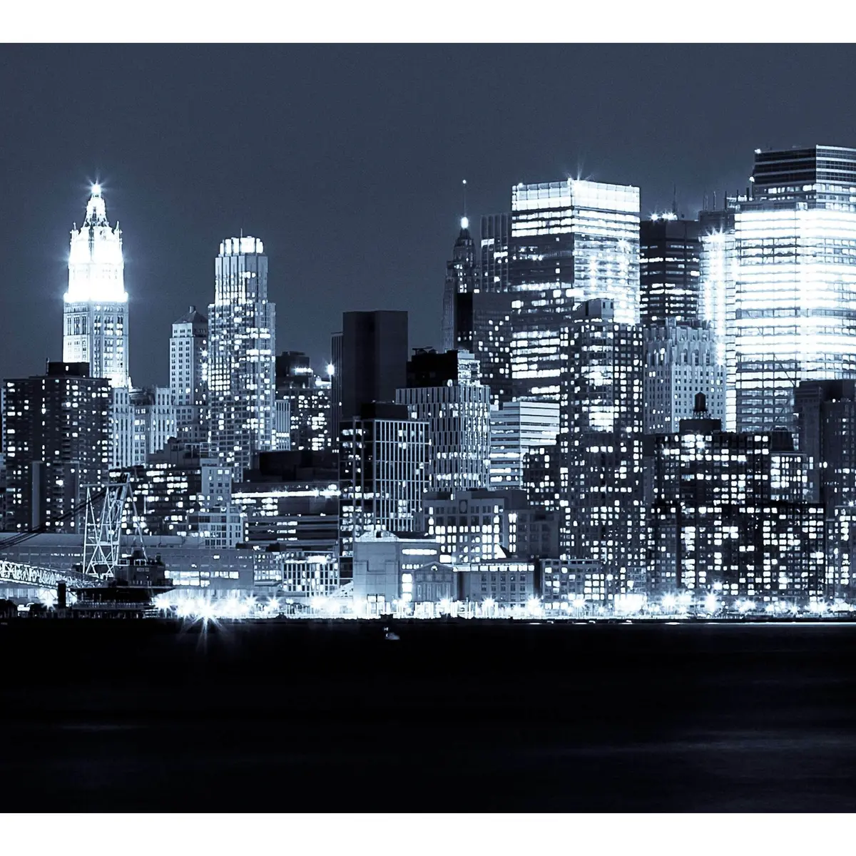 New York Extra Large 7 Panel Canvas №37 Ready To Hang Canvas Print 2