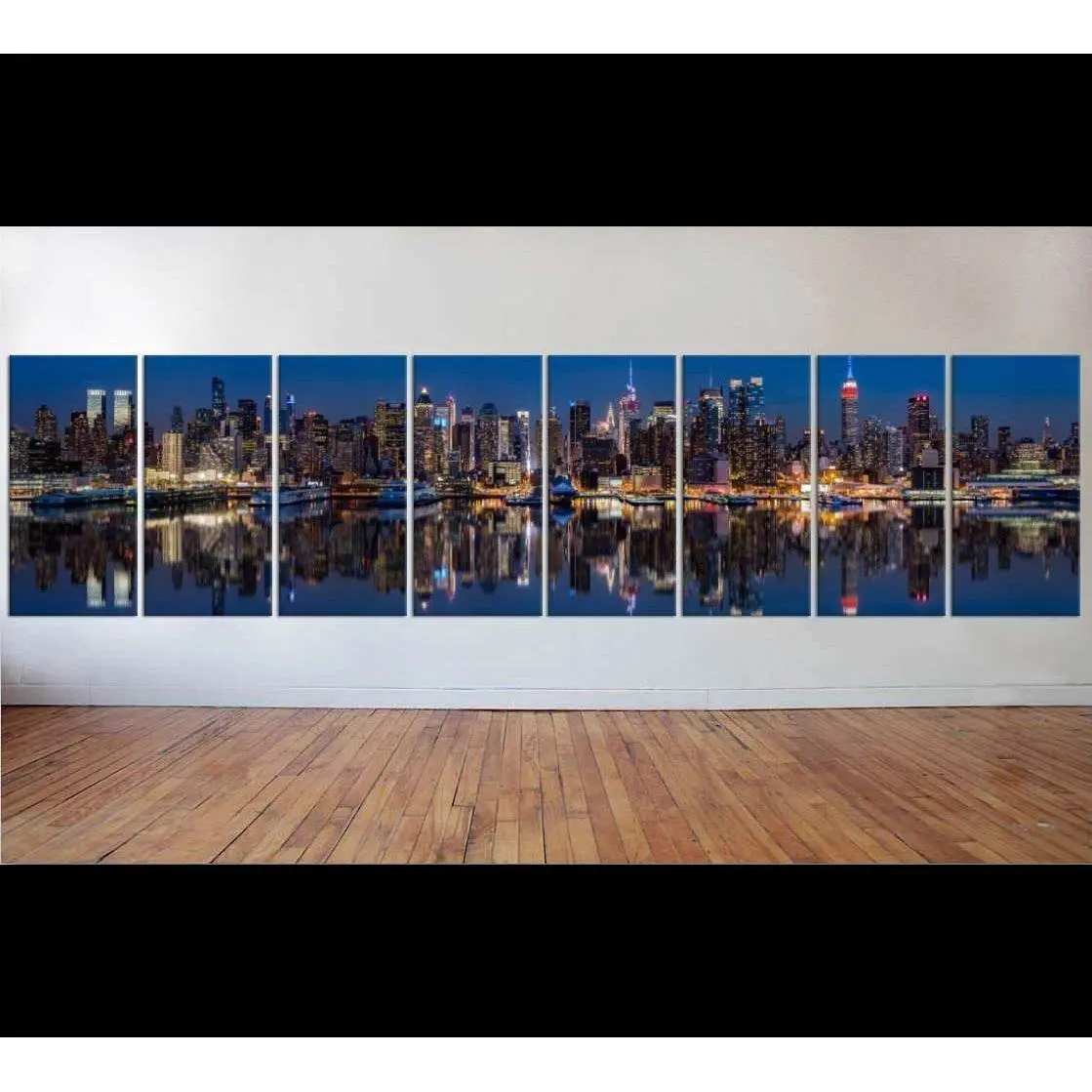 New York Extra Large Panorama №44 Ready To Hang Canvas Print 1
