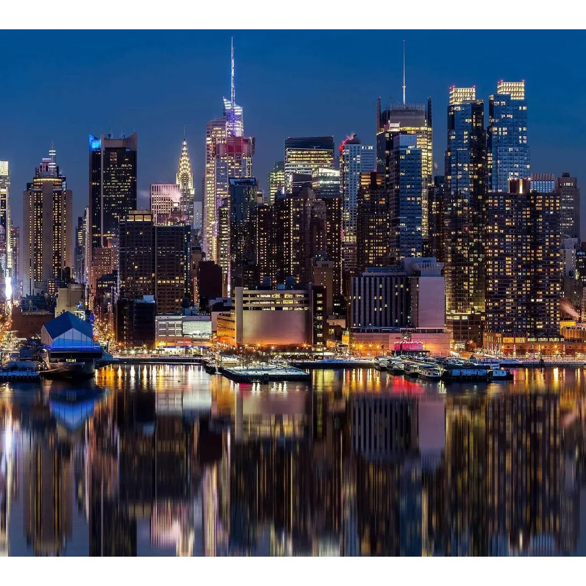 New York Extra Large Panorama №44 Ready To Hang Canvas Print 2