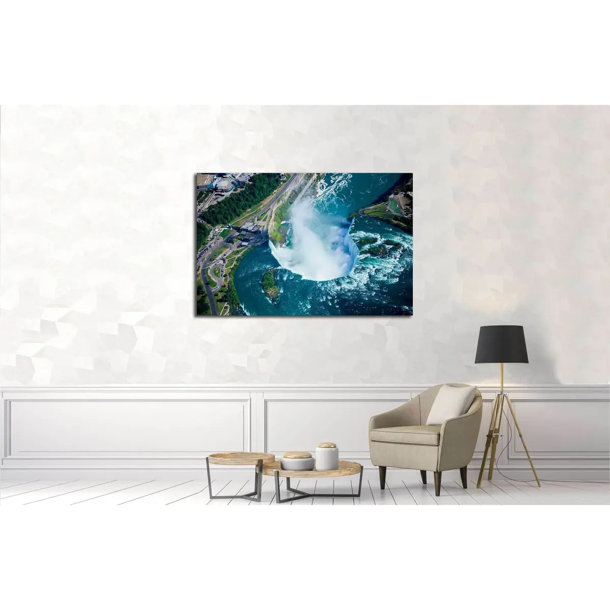 Niagara Falls, Canadian Side. Ontario, Canada №2914 Ready To Hang Canvas Print 3
