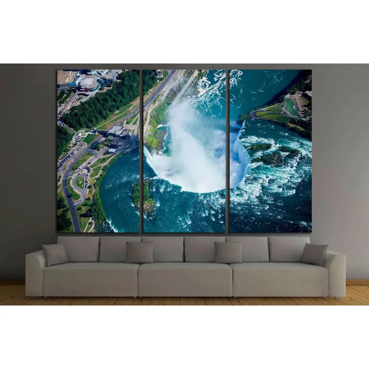Niagara Falls, Canadian Side. Ontario, Canada №2914 Ready To Hang Canvas Print 5