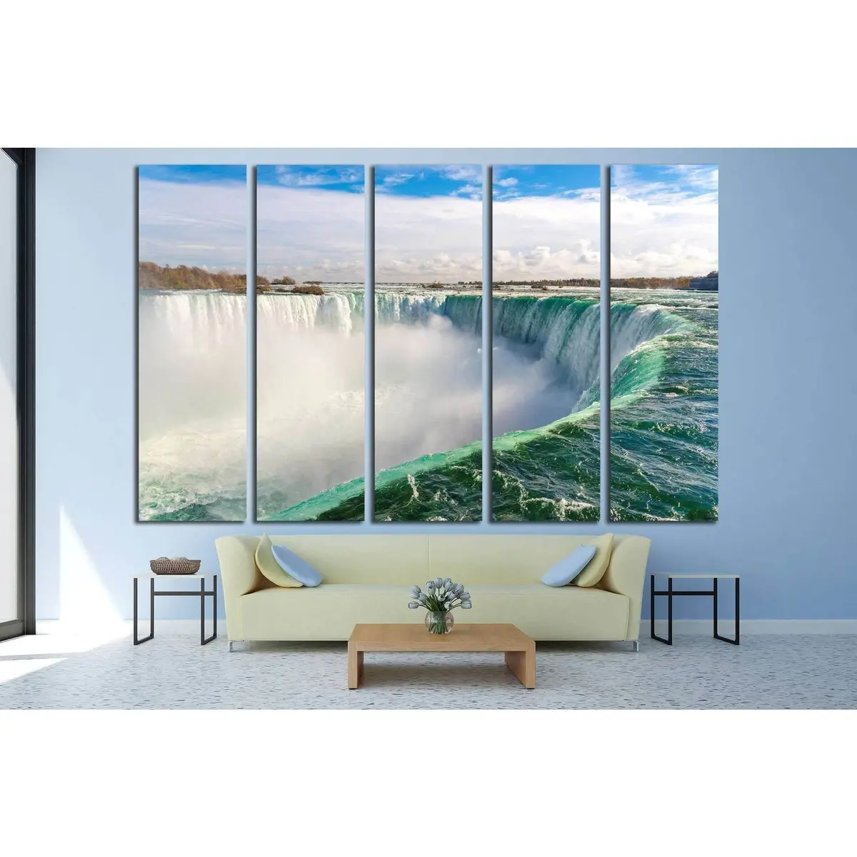 Horseshoe Falls Niagara Canvas Art Print – Ontario, Canada Wall Decor, Ready-to-Hang - Image 3