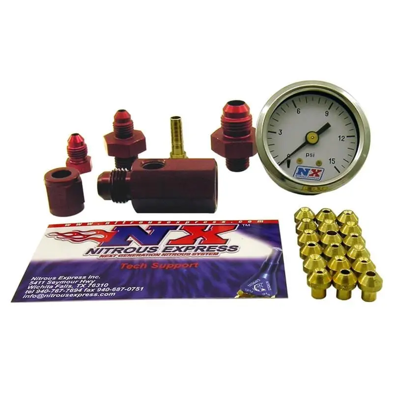 Nitrous Express 15519 Master Flo-Check Nitrous Gauge Kit 1