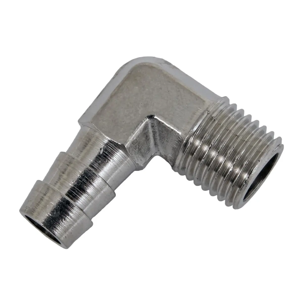 Nitrous Express 16105 Npt Hose Barb Fitting – Stainless Steel 1/4" Npt To 3/8" Id Adapter 1
