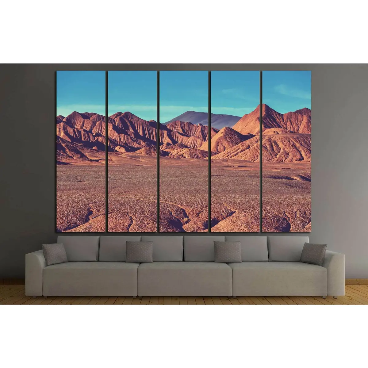 Northern Argentina #626 Premium Canvas Wall Art Print - Image 3