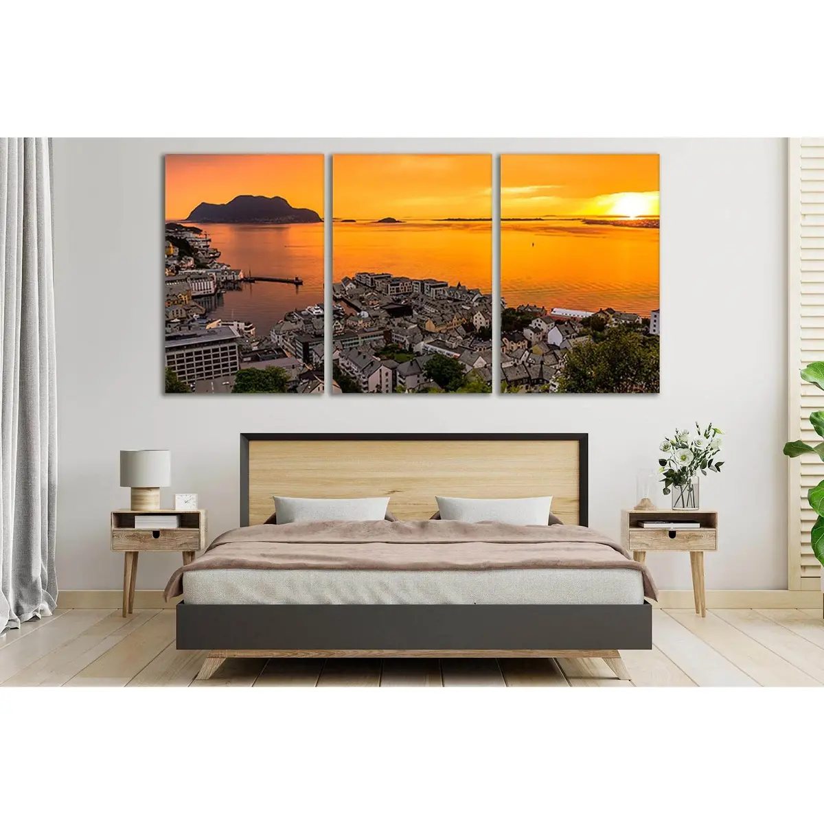 Norway Sunset Evening Coast №Sl211 Ready To Hang Canvas Print 5