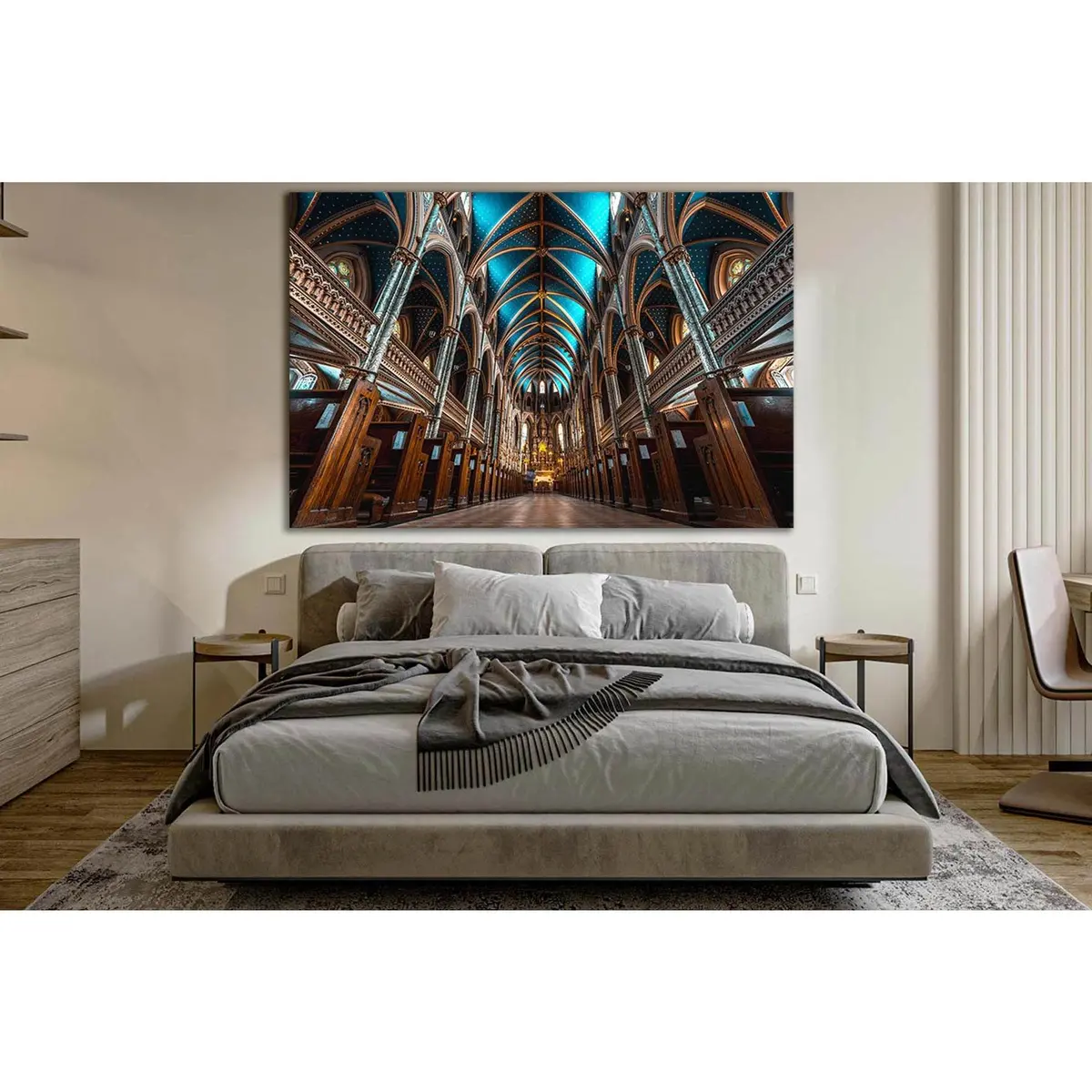Notre Dame Cathedral Ottawa №Sl1398 Ready To Hang Canvas Print 1