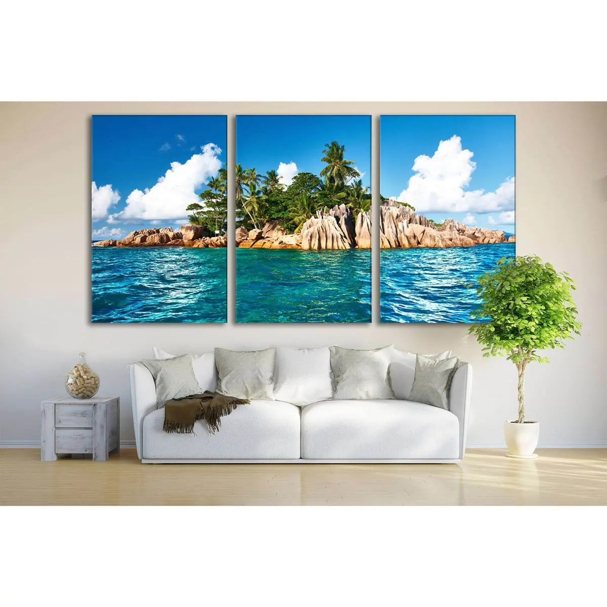 Ocean Nature №742 Ready To Hang Canvas Print 5