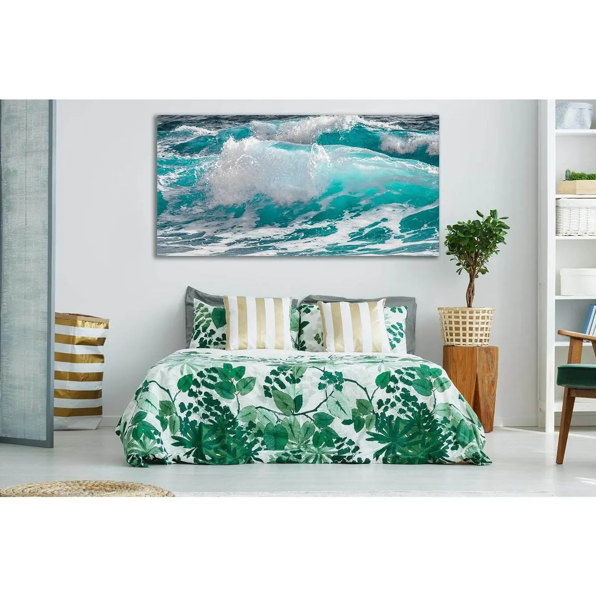 Ocean Wave Movement №Sl181 Ready To Hang Canvas Print 2