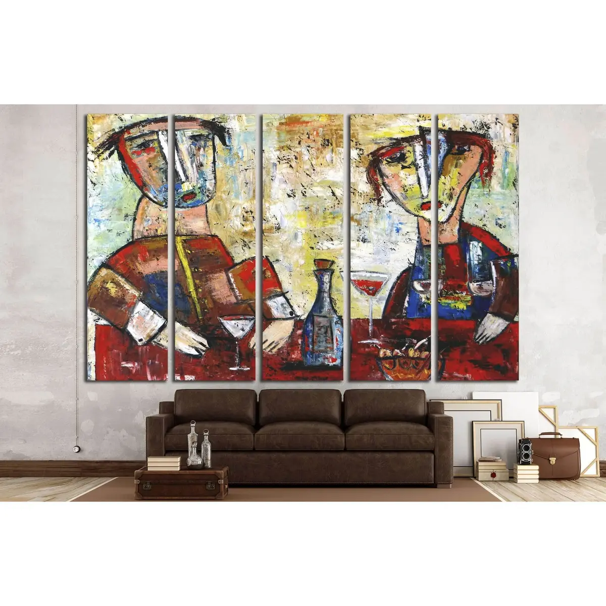 Premium Oil Painting #3422 – Stretched Canvas Wall Art, Ready to Hang - Image 3