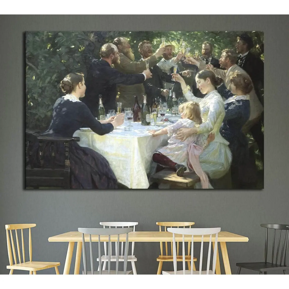 Oil Painting №3486 Ready To Hang Canvas Print 1