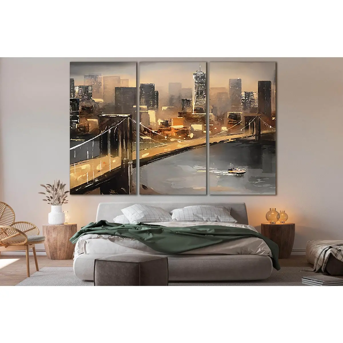 Oil Painting On Canvas New York №Sl583 Ready To Hang Canvas Print 5