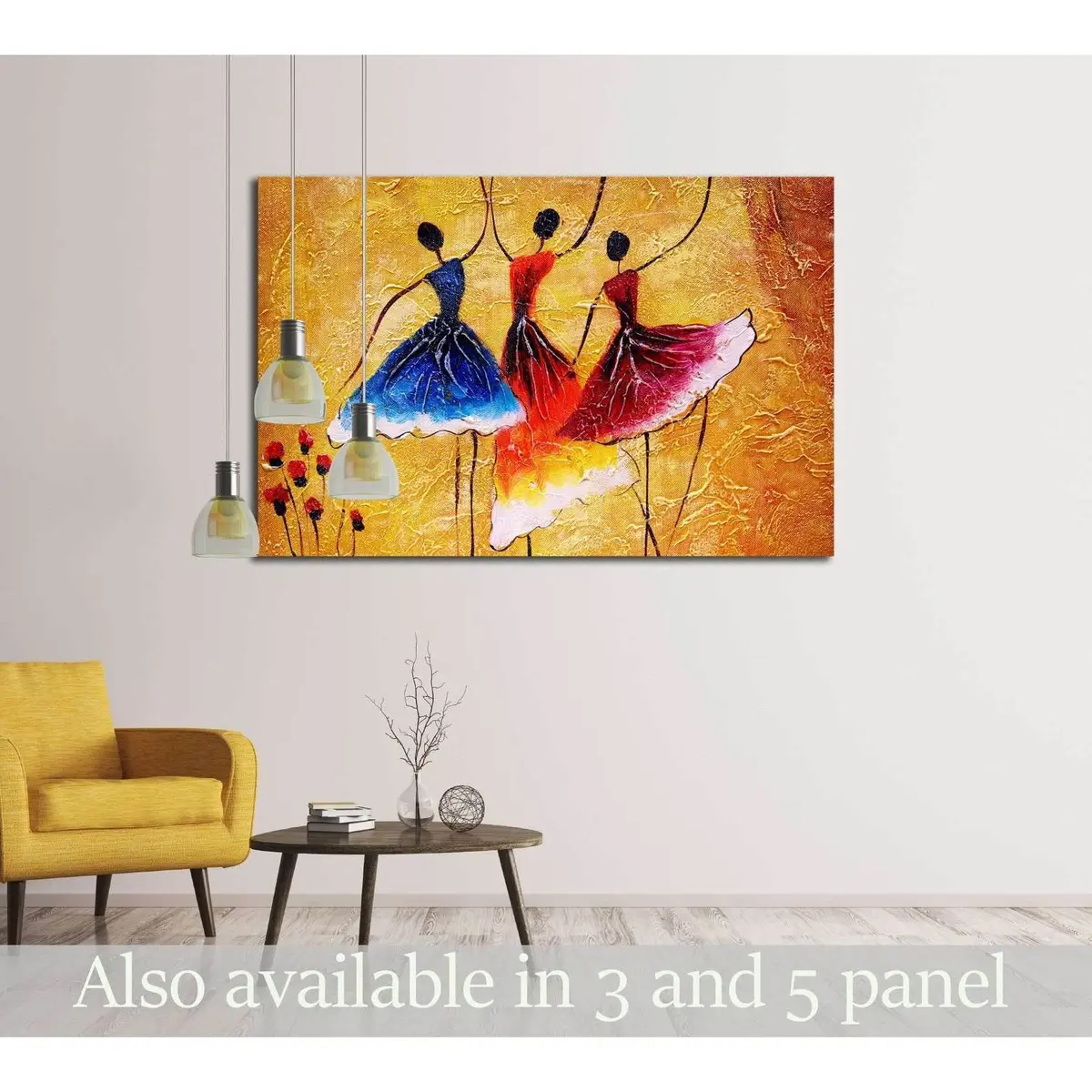 Oil Painting - Spanish Dance №3230 Ready To Hang Canvas Print 1