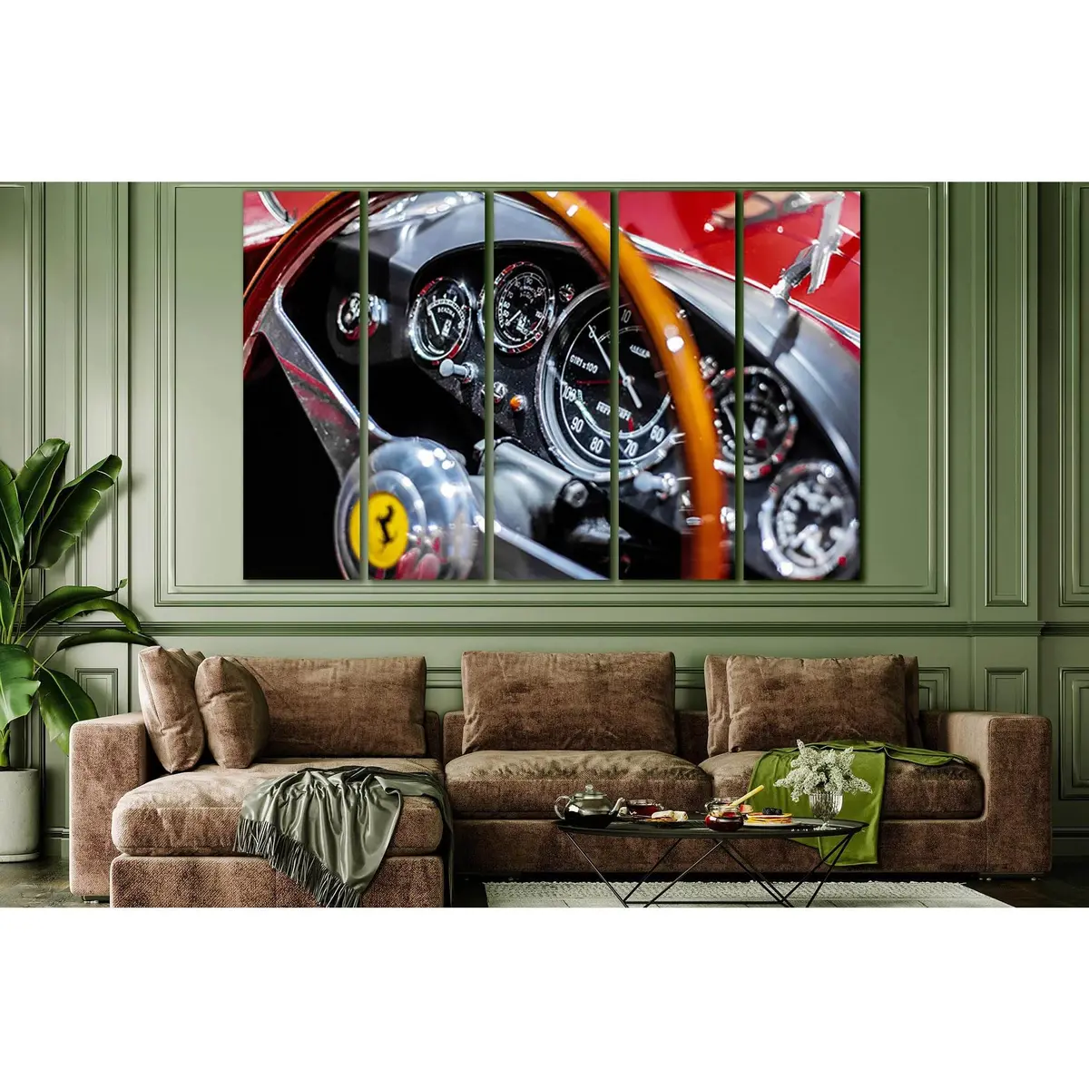 Vintage Sports Car Canvas Wall Art – SL785 Ready-to-Hang Decor - Image 3